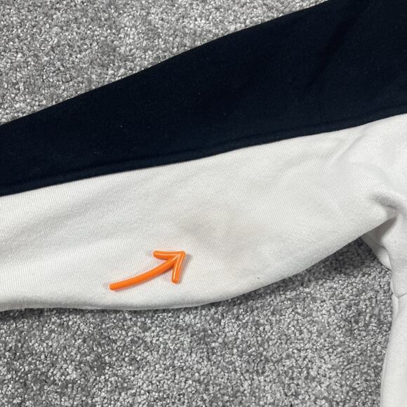 North Face Sweatshirt Womens Medium Fleece Thick Colorblock Outdoors Pullover - Picture 11 of 16